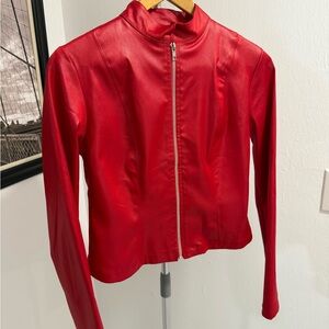 Frederick's of Hollywood Vibrant Red Jacket